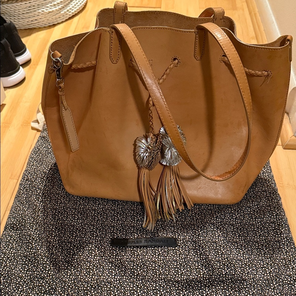 Loeffler Randall Leather Tote Bag
